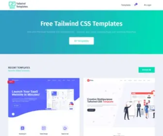 Tailwindtemplates.co(Free and Premium Tailwind CSS templates for) Screenshot