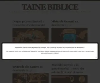 Tainebiblice.eu(Taine biblice) Screenshot