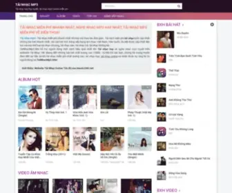 TainhacMP3.site(Trang tải nhạc online miễn phí) Screenshot