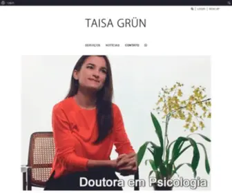 Taisagrunpsicologa.com.br(Taisa Grun Psicóloga) Screenshot