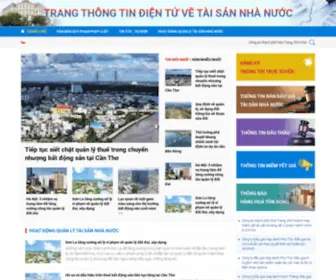 Taisancong.vn(Thông tin về tài sản công) Screenshot