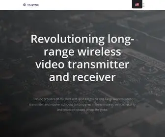 Taisync.com(Wireless Video Transmitter and Receiver Expert) Screenshot