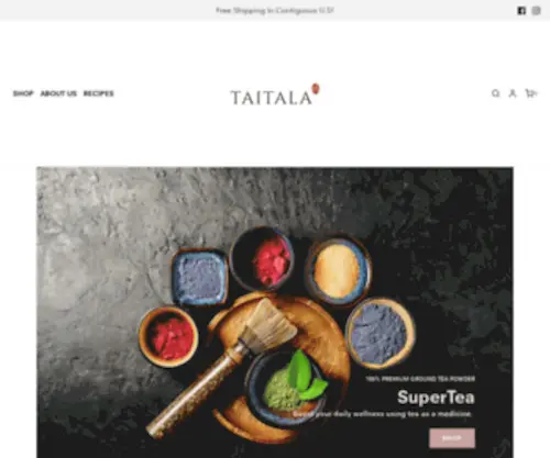 Taitala.com(Authentic Taiwanese Food Subscription Box) Screenshot
