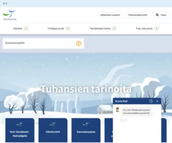 Taivalkoski.fi(Taivalkosken kunta) Screenshot