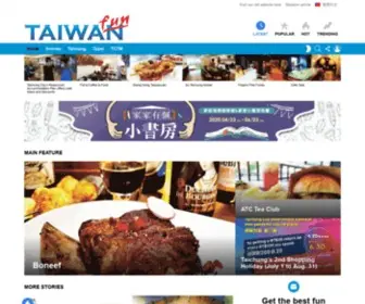 Taiwanfun.com(Find the best places to have fun in Taiwan) Screenshot