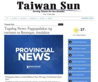Taiwansun.com(Taiwan Sun) Screenshot