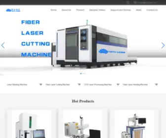 Taiyulaser.com(SHANDONG TAIYU LASER TECHNOLOGY CO) Screenshot