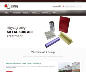Taizhan.com(A&1 Group established on 1979 for 40 years. Our company) Screenshot