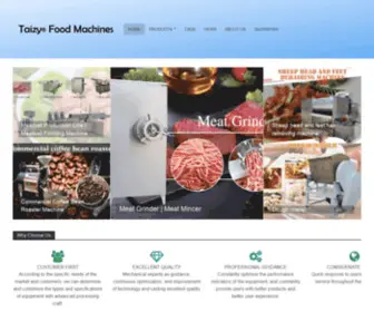 Taizyfoodmachines.com(Taizyfoodmachines) Screenshot