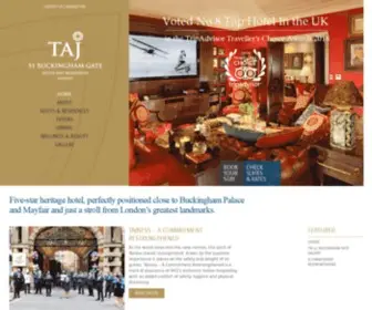 Taj51BuckinghamGate.co.uk(Taj 51 Buckingham Gate Suites & Residences) Screenshot