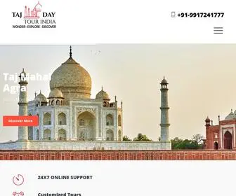 TajDaytourindia.com(Golden Triangle Tour) Screenshot