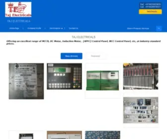 Tajelectrical.com(TAJ ELECTRICALS) Screenshot