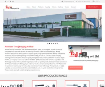 TajForgings.com(Taj forging) Screenshot