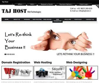 TajHost.in(Taj Host Web Technologies) Screenshot