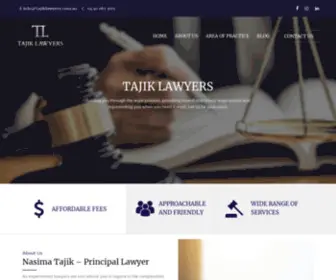 Tajiklawyers.com.au(Best Family) Screenshot