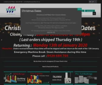 Tajimaaustralia.com.au(TAJIMA AUSTRALIA) Screenshot