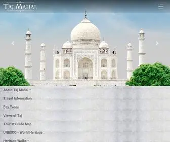 TajMahal.gov.in(Taj Mahal) Screenshot