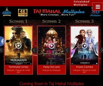 TajMahalmultiplex.com(Taj Mahal Multiplex) Screenshot