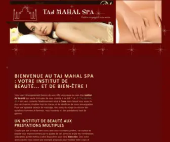 TajMahalspa14.fr(Taj Mahal : votre institut de beauté) Screenshot