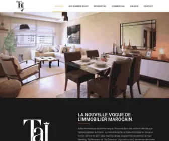 TajNouaceur.com(TAJ IMMOBILIER) Screenshot