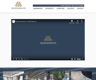 Tajresidences.com(Taj Residences) Screenshot