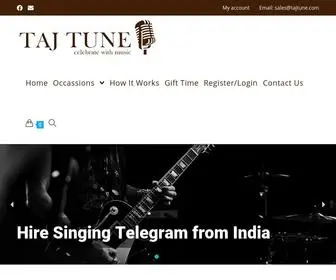 TajTune.com(Home) Screenshot