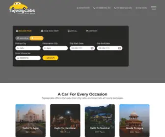 TajWaycabs.com(Offer you to contact taxi for airport transfer) Screenshot