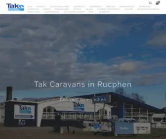 Tak-Caravans.nl(Tak Caravans en Recreatie) Screenshot