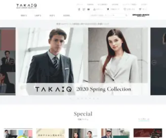 Taka-Q.com(ファッション専門店) Screenshot
