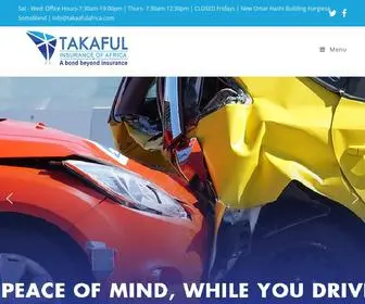 Takaafulafrica.com(A bond beyond insurance) Screenshot