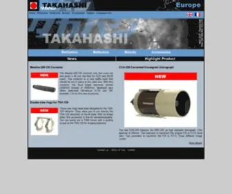 Takahashi-Europe.com Screenshot
