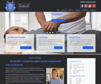 Takahashichiropractic.com(Culver City Chiropractor Dr. Brandon Takahashi of Takahashi Chiropractic in Culver City California) Screenshot