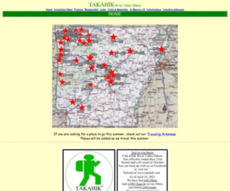 Takahik.com(TAKAHIK River Valley Hikers) Screenshot