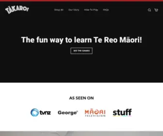 Takarogame.com(Tākaro) Screenshot