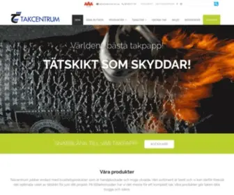 Takcentrum.se(Takmaterial för plana och låglutande tak) Screenshot