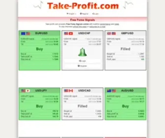 Take-Profit.com(Free Forex signals) Screenshot