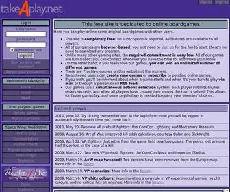 Takeaplay.net(Play online free multiuser multiplayer games) Screenshot