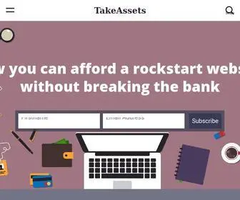 Takeassets.com(Forsale Lander) Screenshot