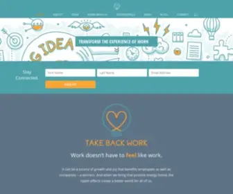 Takebackwork.com(Transform the Experience of Work) Screenshot