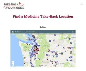 Takebackyourmeds.org(Take Back Your Meds) Screenshot