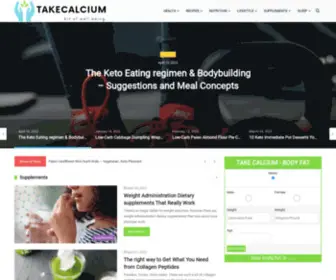 Takecalcium.com(Your Health Blog) Screenshot