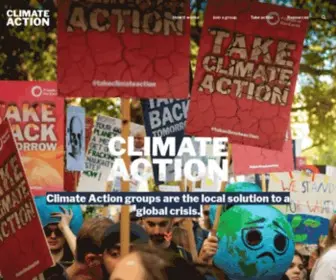 Takeclimateaction.uk(Take Climate Action) Screenshot