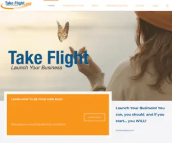 Takeflightcourse.com(Launch Your Business and Soar) Screenshot