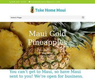 Takehomemaui.com(Take Home Maui) Screenshot