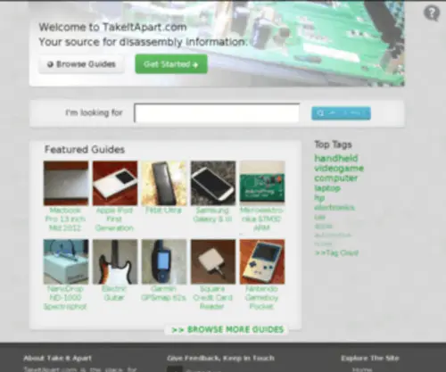 Takeitapart.com(Home) Screenshot