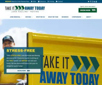 Takeitawaytoday.com(Junk & Rubbish Removal In New Jersey) Screenshot