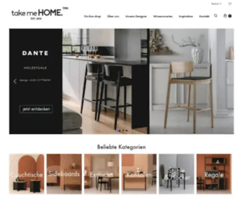 Takemehome-Design.com(Moderne) Screenshot