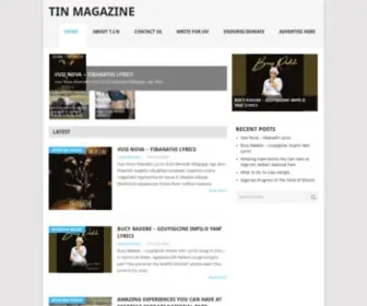 Takemetonaija.com(TIN Magazine) Screenshot