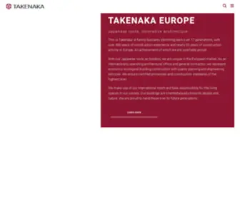 Takenaka.eu(DESIGN & BUILD) Screenshot