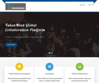 Takenmind.com(TakenMind Internship Initiative) Screenshot